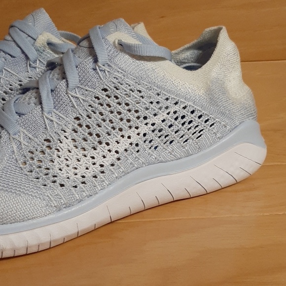 Womens Nike Free RN Flyknit 2018 Shoe 942839-403 - Picture 8 of 8